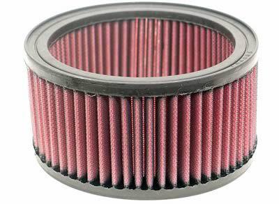 (2) k&n washable lifetime performance air filter round 6.375" od 3.25" h e-3270