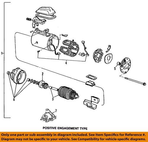 Ford oem e9tz-11450-b starter solenoid