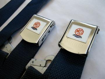 Austin healey mg vintage original seat belts