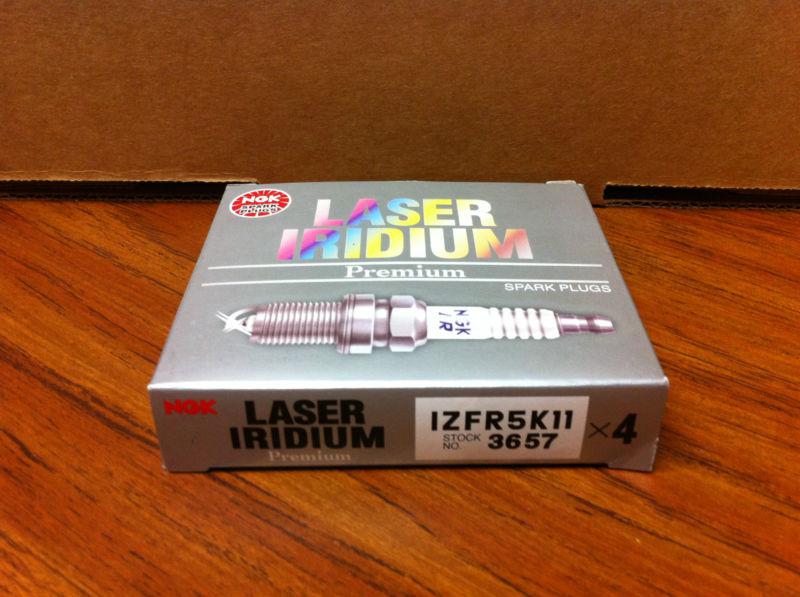 4 new ngk laser iridium premium automotive spark plugs 3657 izfr5k11