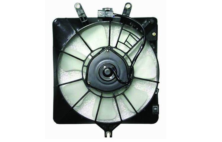 Depo replacement ac condenser cooling fan assy 2007-2008 honda fit 38616pwaj01