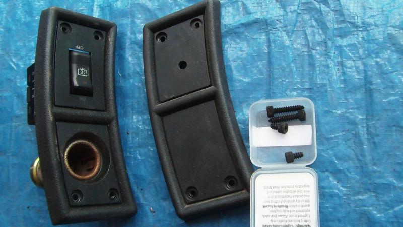 1982-1992 camaro iroc z-28 defroster switch & headlight bezels