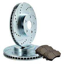 08 09 2009 ford focus front brakes + drilled and slotted rotors brand new in box