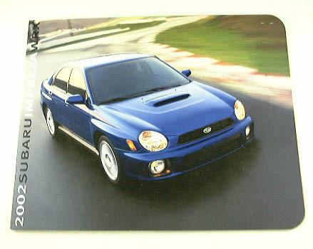 2002 02 subaru impreza wrx brochure sedan & sport wagon