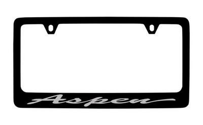 Chrysler  license frame factory custom accessory for aspen style 4