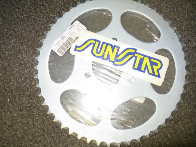 Sunstar rear sprocket - 50 teeth  530 width - gt350/550 gs400/425/450/550 ++++