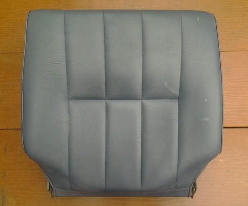 Volvo 240 245 1990-1993 blue front passenger right lower seat cushion / bottom 