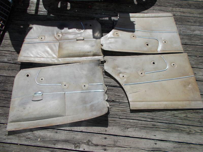 Mercedes 220s ponton door panels cream (left & right) and rear