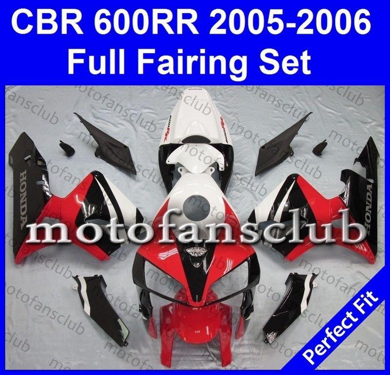 Fit honda cbr600rr 05 06 cbr 600 rr 2005 2006 fairing kit bodywork #02 b