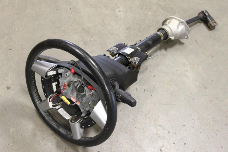 2004-2006 gto ls1/ls2 m6 steering column w/ wheel used oem