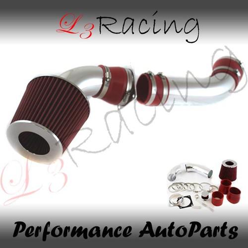 01-03 mazda b4000 4.0 v6 cold air intake kit+red filter