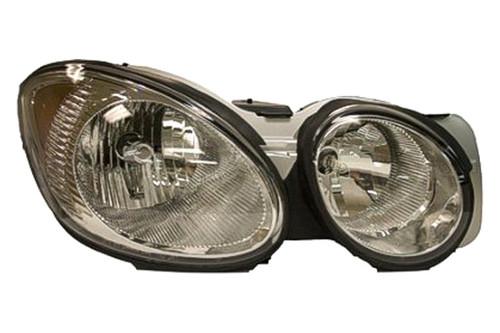 Replace gm2519142c - 05-07 buick lacrosse front rh headlight lens housing