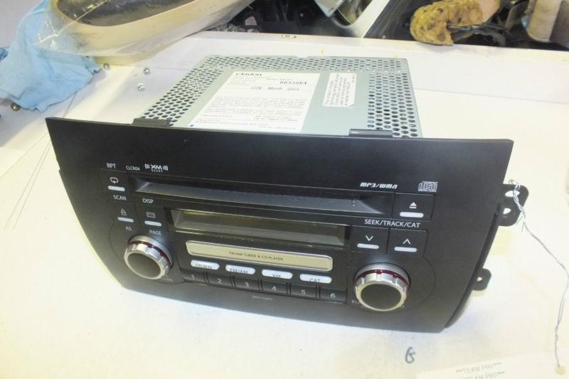 2007 2008 suzuki sx4 xm mp3 cd radio 39101-80j11 oem d