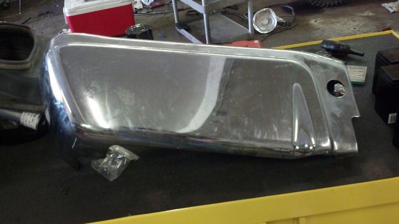 Ford f250 f350 chrome rear bumper extension trim oem 2009 2010 2011 left