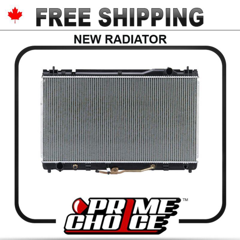 New direct fit complete aluminum radiator - 100% leak tested rad for 3.0l-3.3l