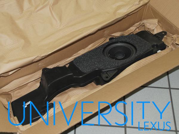 New oem 01-07 lexus lx470 mark levinson rear subwoofer speaker 02 03 04 05 06 07