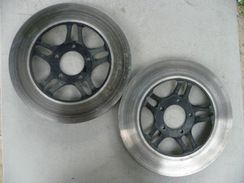 80 honda cb 900 c custom pair of good front brake rotors 5mm ~fast free ship~