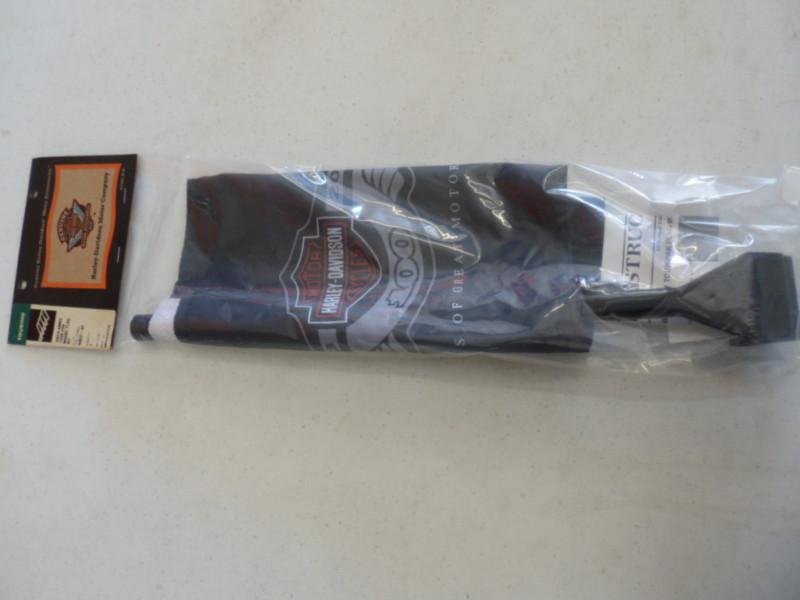 Vintage harley davidson 100th anniversary tour pack flag in oem package 94837-02