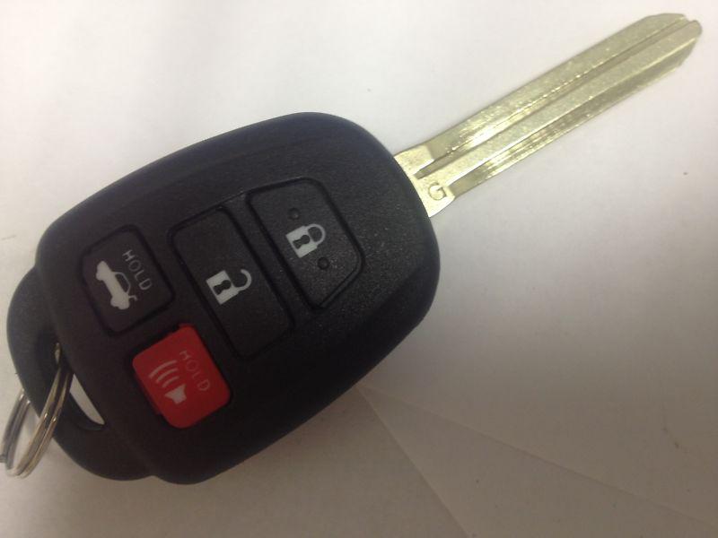 Toyota remote uncut keyless entry head key hyq12bdm fob transmitter 2012 2013 