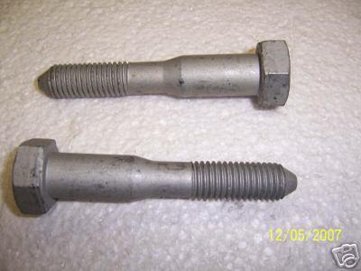 Rear axle tie rod bolts gm 1982 - 1992 camaro