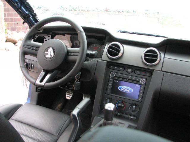 2008 ford mustang floor center console black 1609581