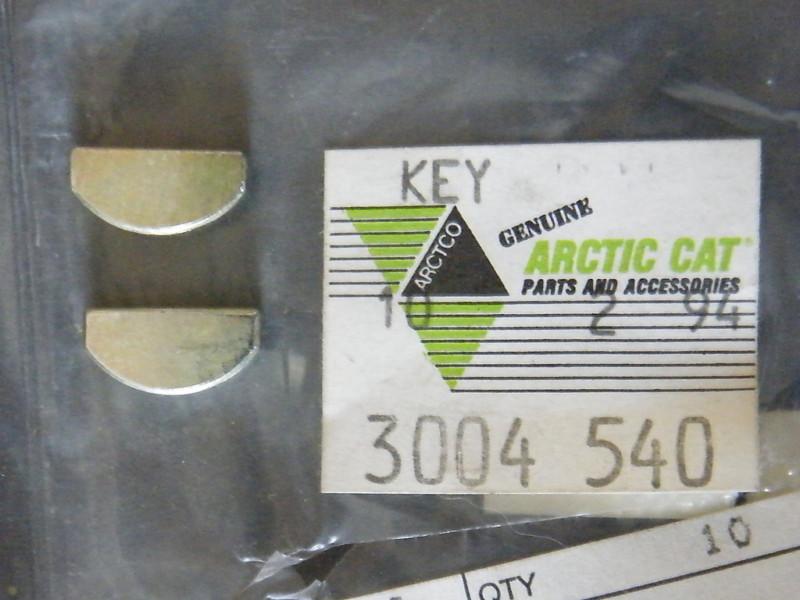 Nos tigershark arctic cat woodruff key 1995 montego daytona qty2 3004-540