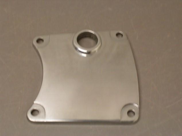 Polished primary inspection cover for 1985-2000 fxr