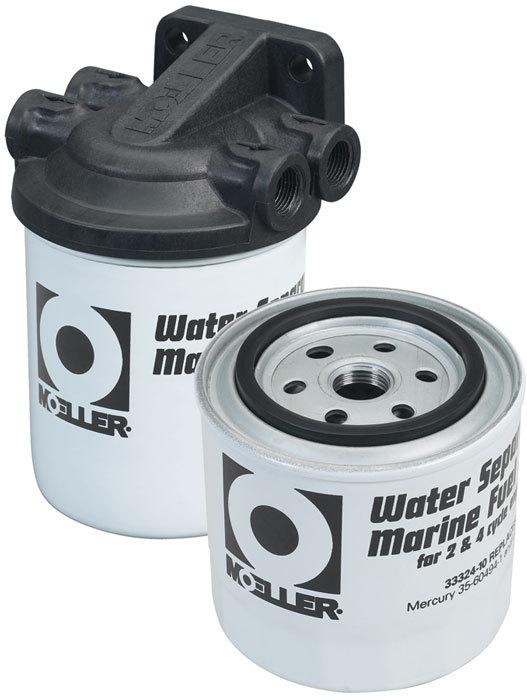 Moeller 3/8 twin fuel filter water sperating kit 033322-10