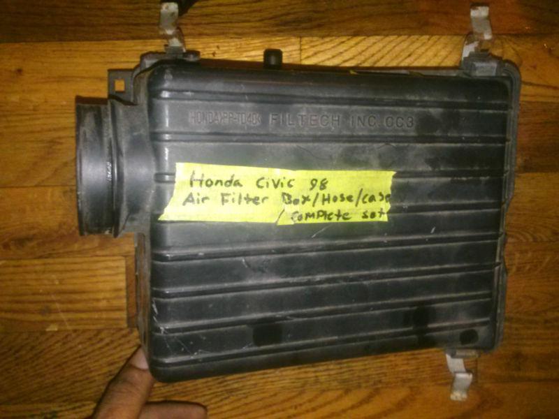  96 97 98 99 00 honda civic air intake filter box 17210-p2a-005 oem