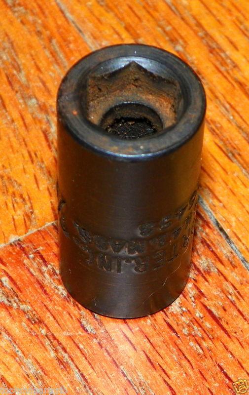 Vintage  h.k.porter 3/8 x 7/16" 6 pt. impact socket 648-s usa 