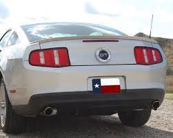 Factory oem mustang spoiler 2010-2014