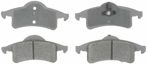 Acdelco advantage 14d791m brake pad or shoe, rear-semi metallic brake pad