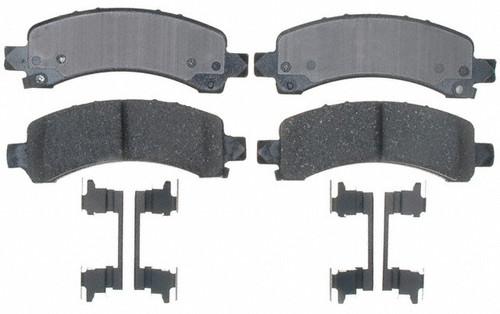 Acdelco durastop 17d974ch brake pad or shoe, rear-ceramic brake pad