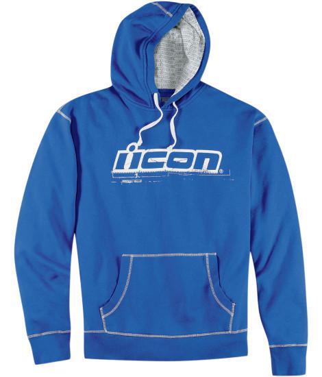 Icon county hoody mens sweatshirt blue 2xl xxl 2x