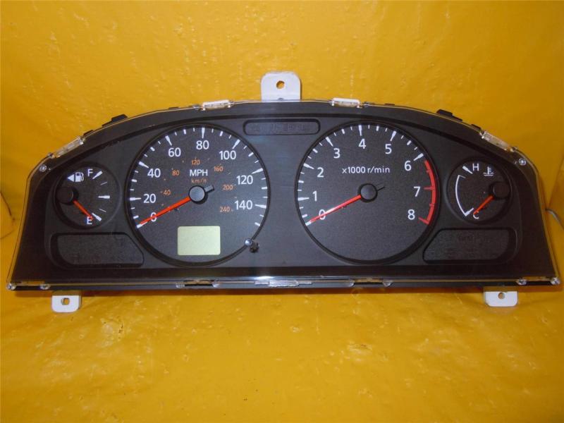 04 sentra speedometer instrument cluster dash panel gauges 73k