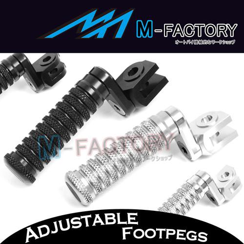 Billet adjustable riser foot pegs yamaha fz8 /s fazer 10 11 12 13