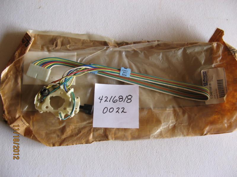 Nos 3635505/4216818 mopar turn signal switch assy. 1973-87 dodge truck