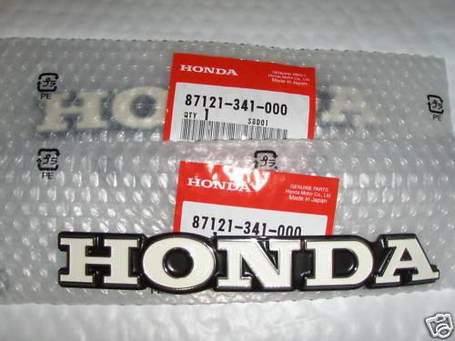 Honda nos cb750 tank emblem set cb 750 cb750k 1972 k2 a 87121-341-000