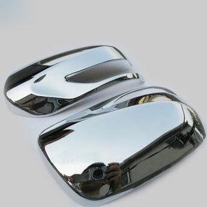 Chrome side review mirror cover 2pcs fit subaru forester 2011 2012 