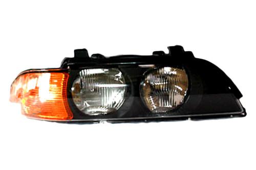 Tyc 20-6549-90 bmw 5-series 63 12 8 385 092 right replacement headlight assembly