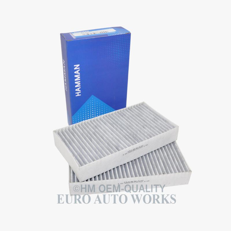 Mercedes-benz a/c cabin air filter charcoal oem-quality hm 164 0218 (2pcs)