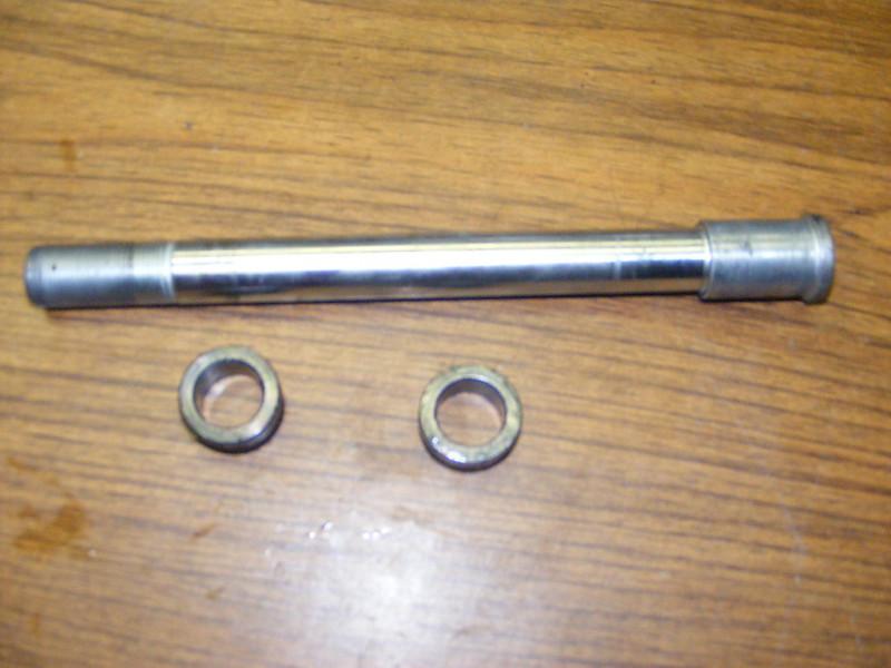 08 kawasaki ex650a ninja front axle