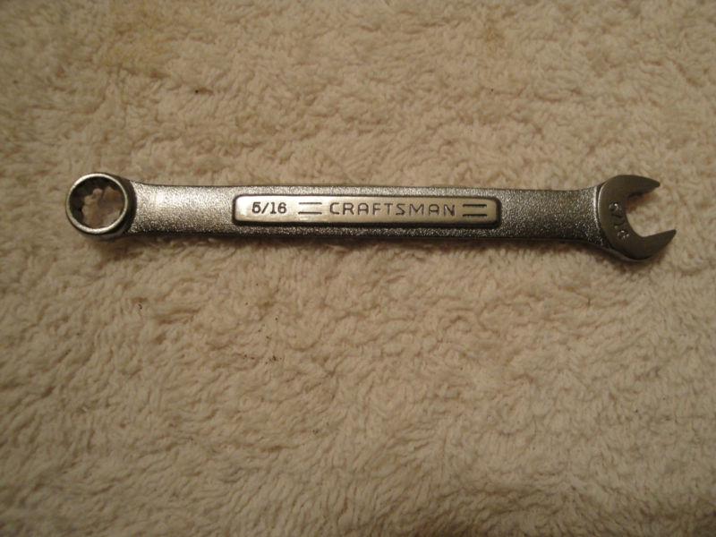 New usa made craftsman 5/16 inch combination wrench   tool # 44691