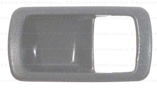 92 - 96 inside  door handle bezel trim cover casing grey rh fits: toyota camry