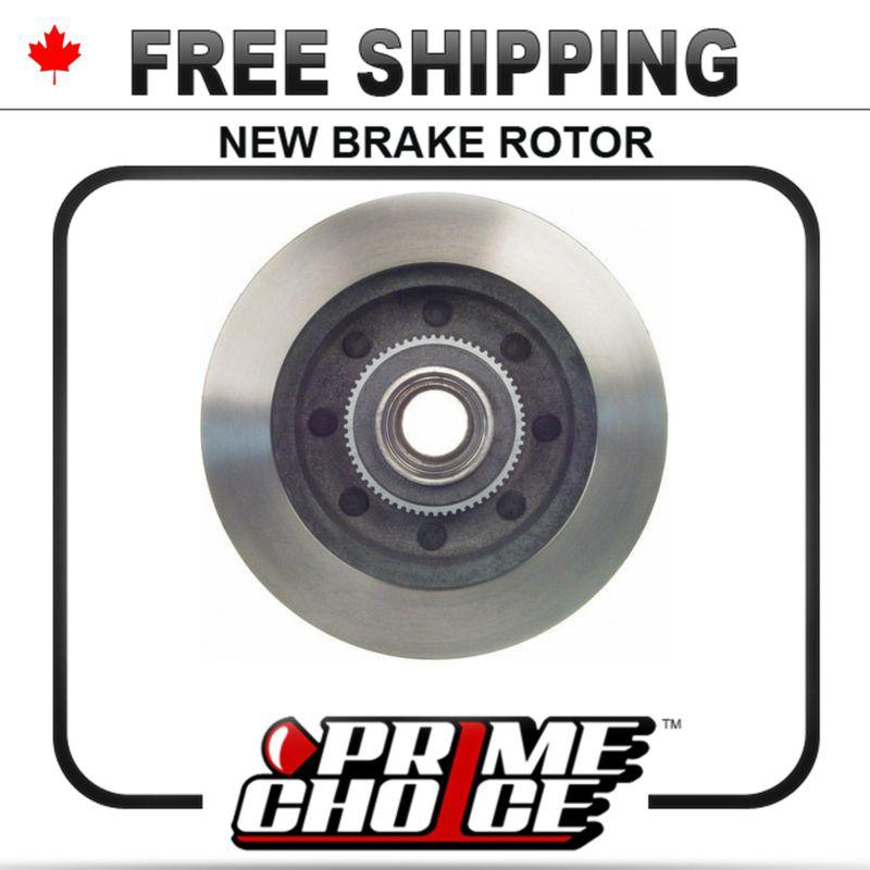 1 premium new disc brake rotor for front fits left driver / right passenger side