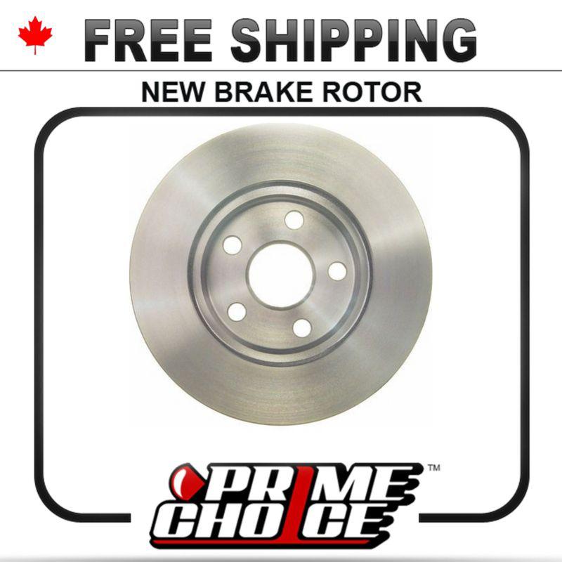 1 premium new disc brake rotor for front fits left driver / right passenger side