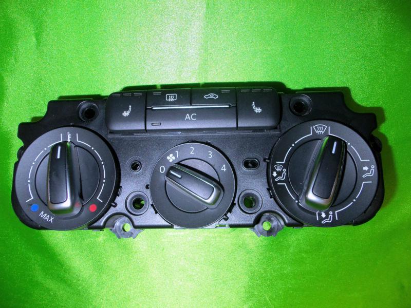 11 12 jetta ac heater control w/ seat heat and cool oem 5c0820047aqxsh**h8-84