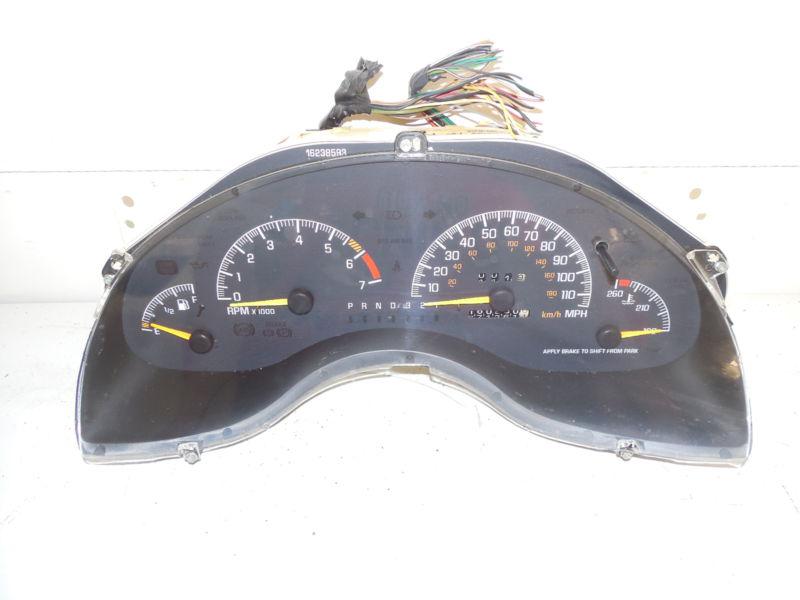 98 99 2000 01 02 03 grand prix instrument gauge cluster speedometer panel 160k