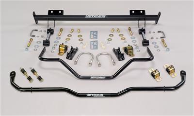 Hotchkis sway bars black steel hollow front 1 1/8"/rear 7/8" dias chevy pontiac