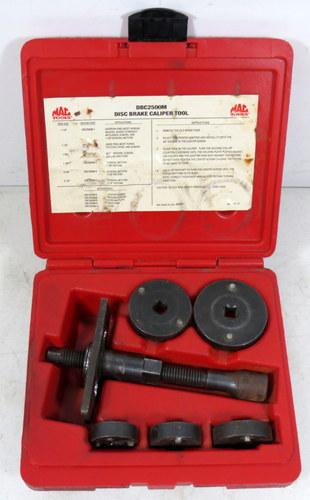 Mac tools dbc2500m universal disc brake caliper tool set + case!!